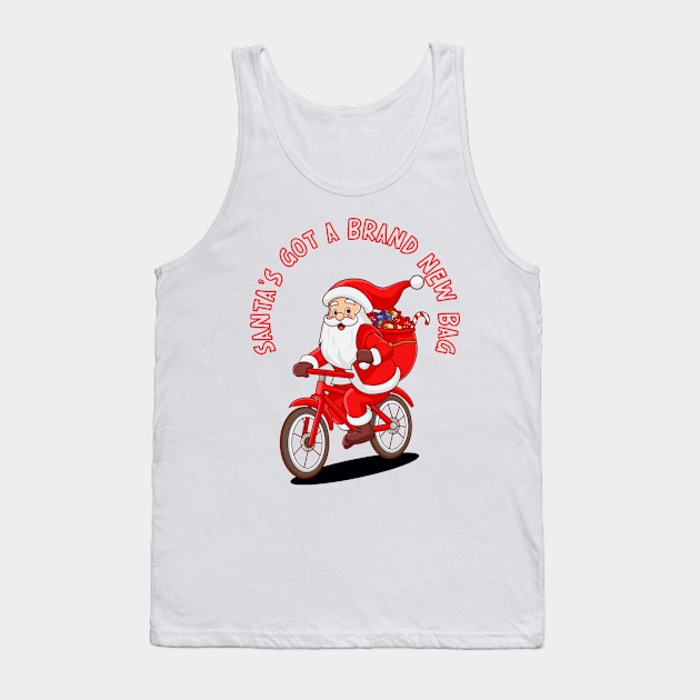 Santa's Got a Brand New Bag Tank Top by Blended Designs